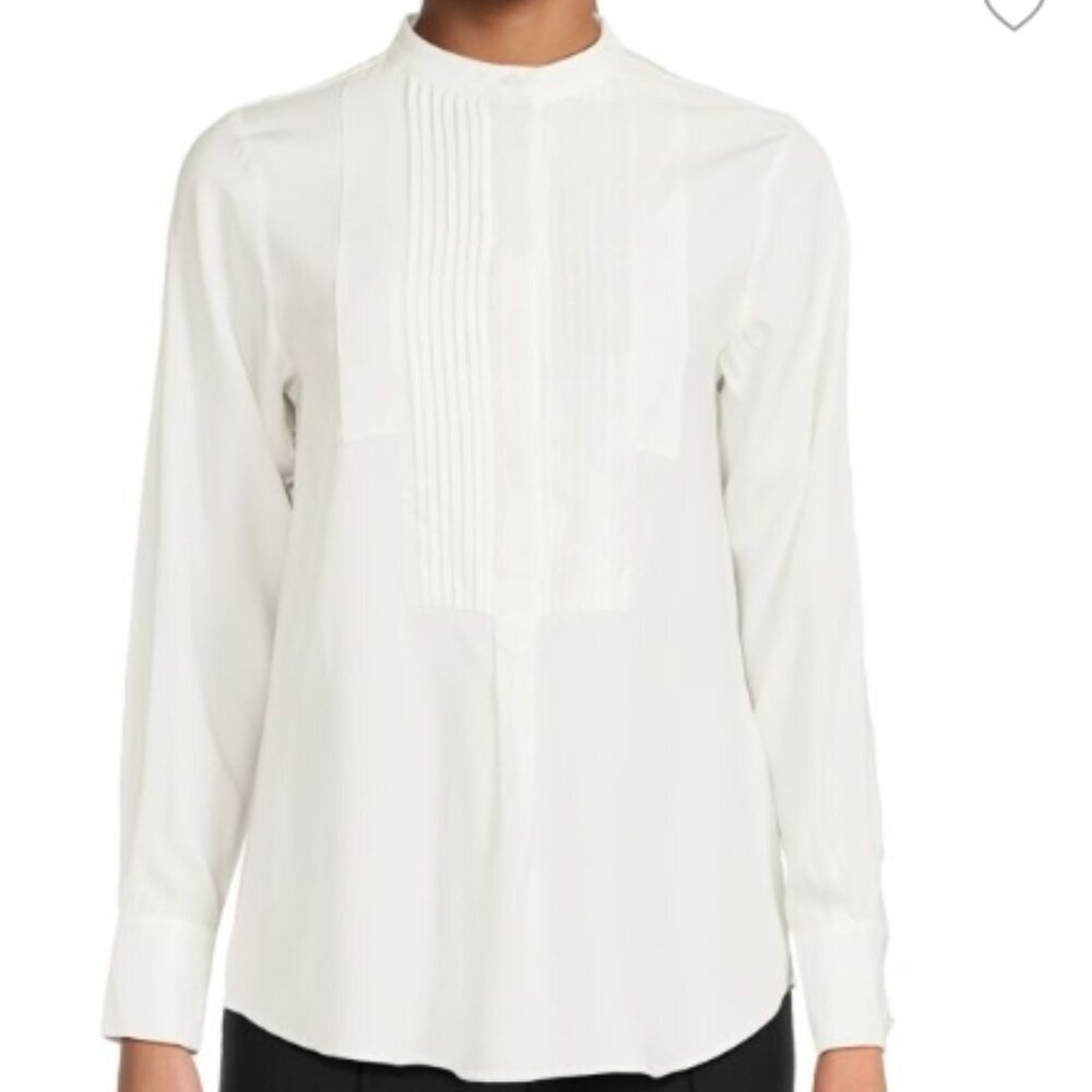Reiss Allie Pintuck Modal Shirt